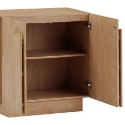 Arched Kitchen Cabinet Credenza Oak (Set of 3)