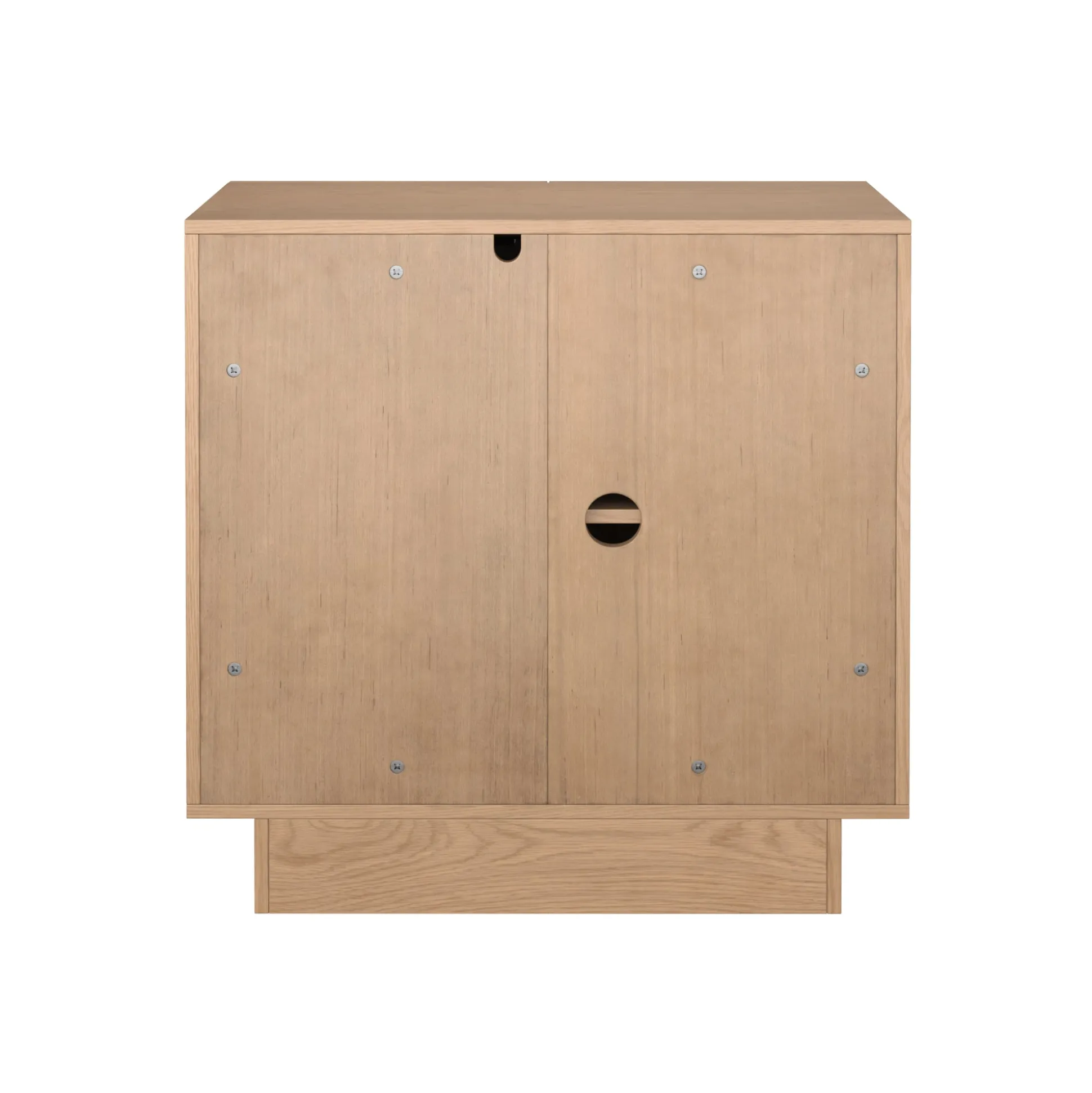 Arched Kitchen Cabinet Credenza Oak (Set of 3)