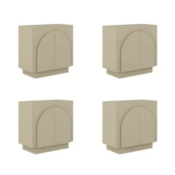 Arched TV Console Cabinet for TVs up to 100