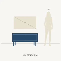 Arched TV Stand or Media Console Cabinet Warm Oak