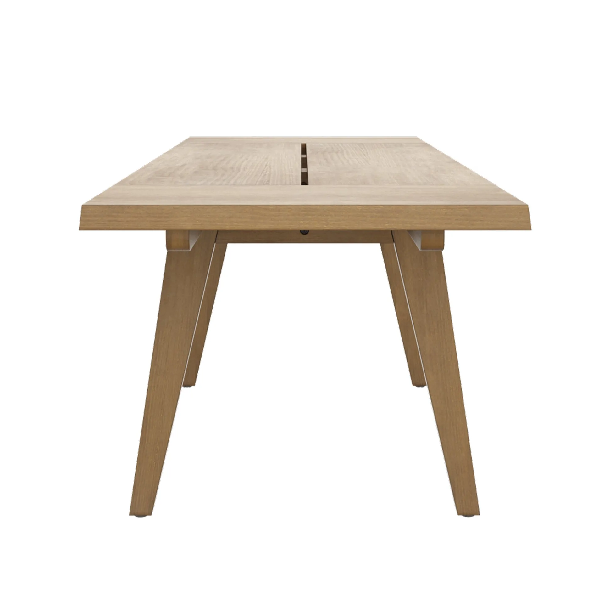 Bohemian Wooden Dining Table Set (8 Chairs)