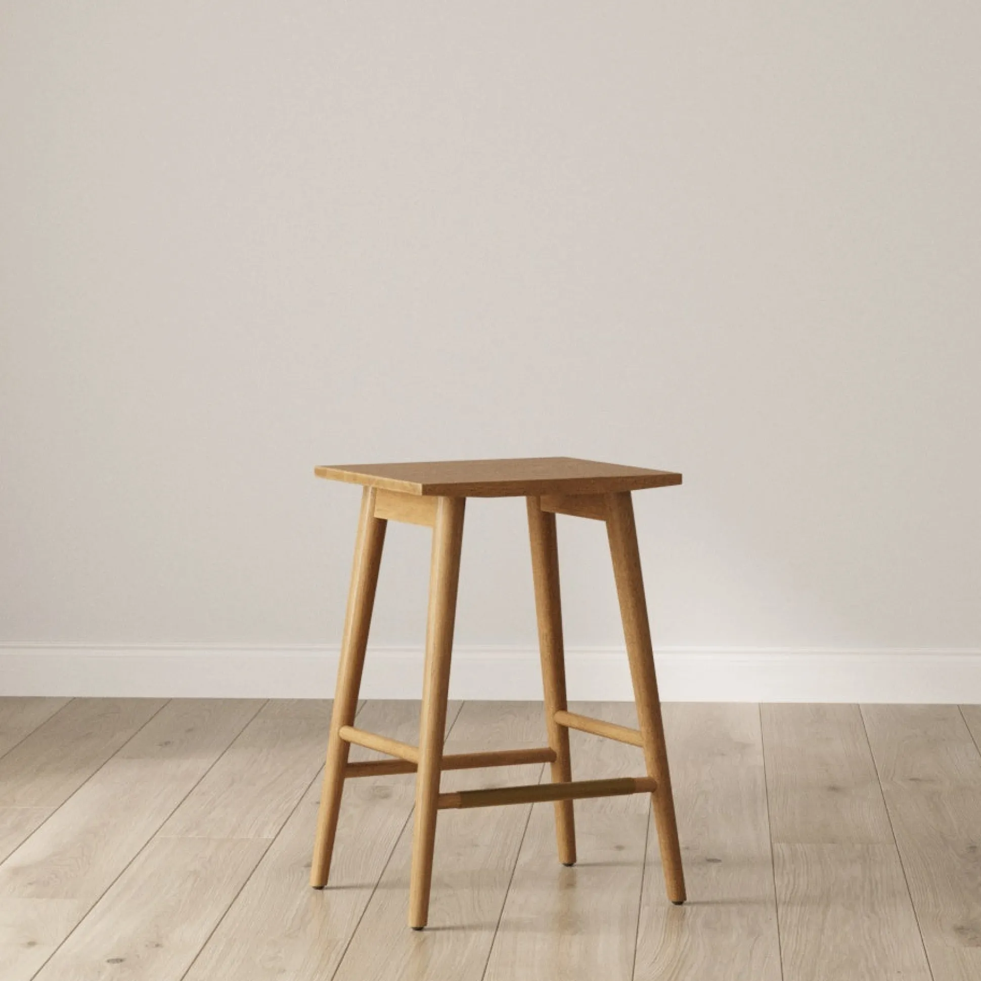 Boucle Counter Height Bar Stools Brown (Set of 4)