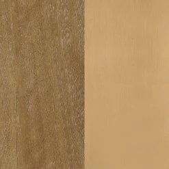 Geometric Wood Modern Nightstands Light Brown (Set of 2)