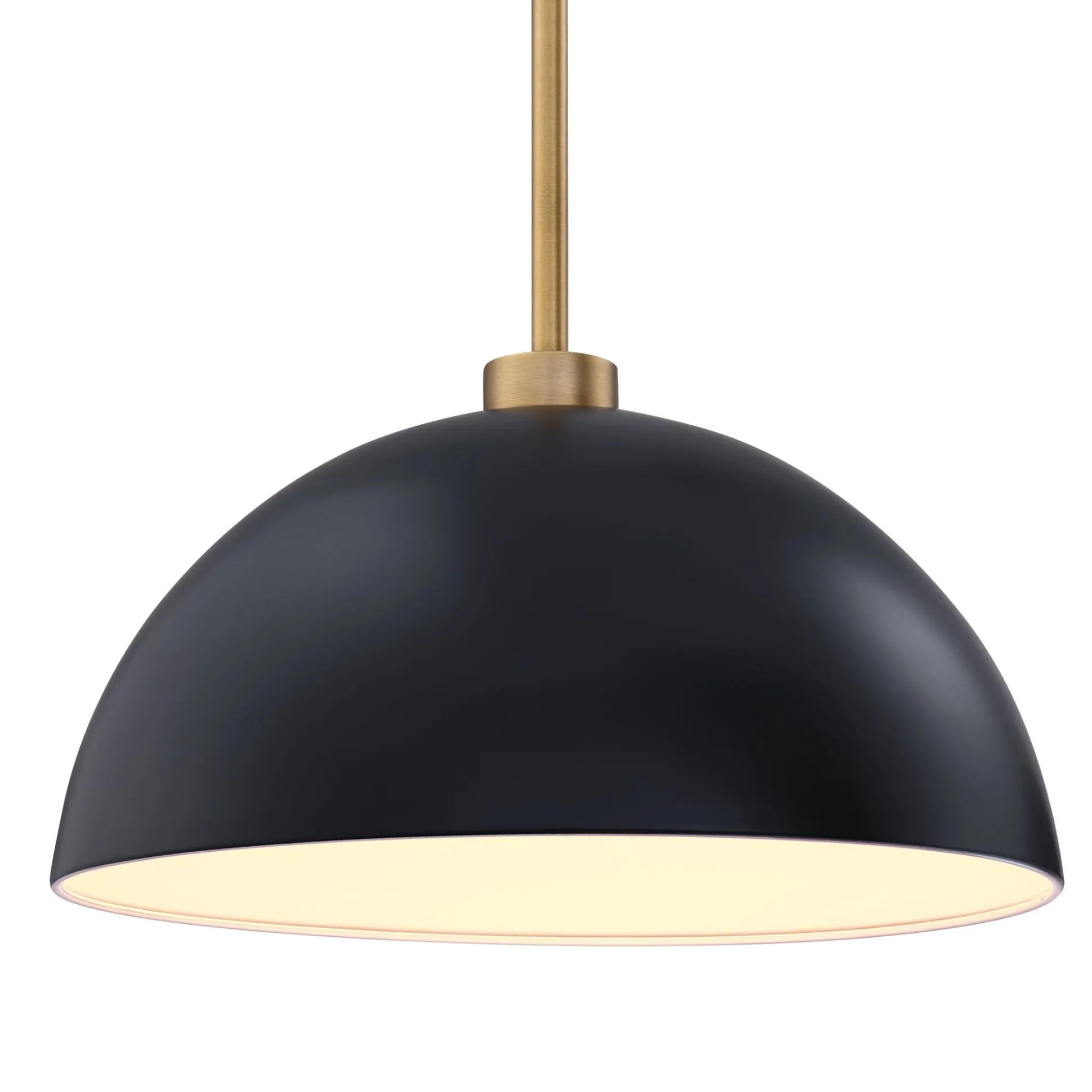 Metal Hanging Ceiling Pendant Light Black