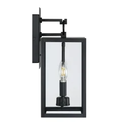 Metal Lantern Outdoor Wall Lights (Set of 2)