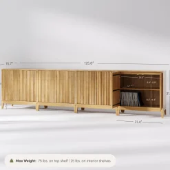 Mid-Century Fluted for TVs up to 100