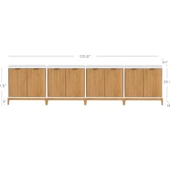 Mid-Century Fluted for TVs up to 100