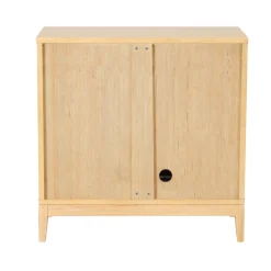 Mid-Century Fluted TV Console for TVs up to 65