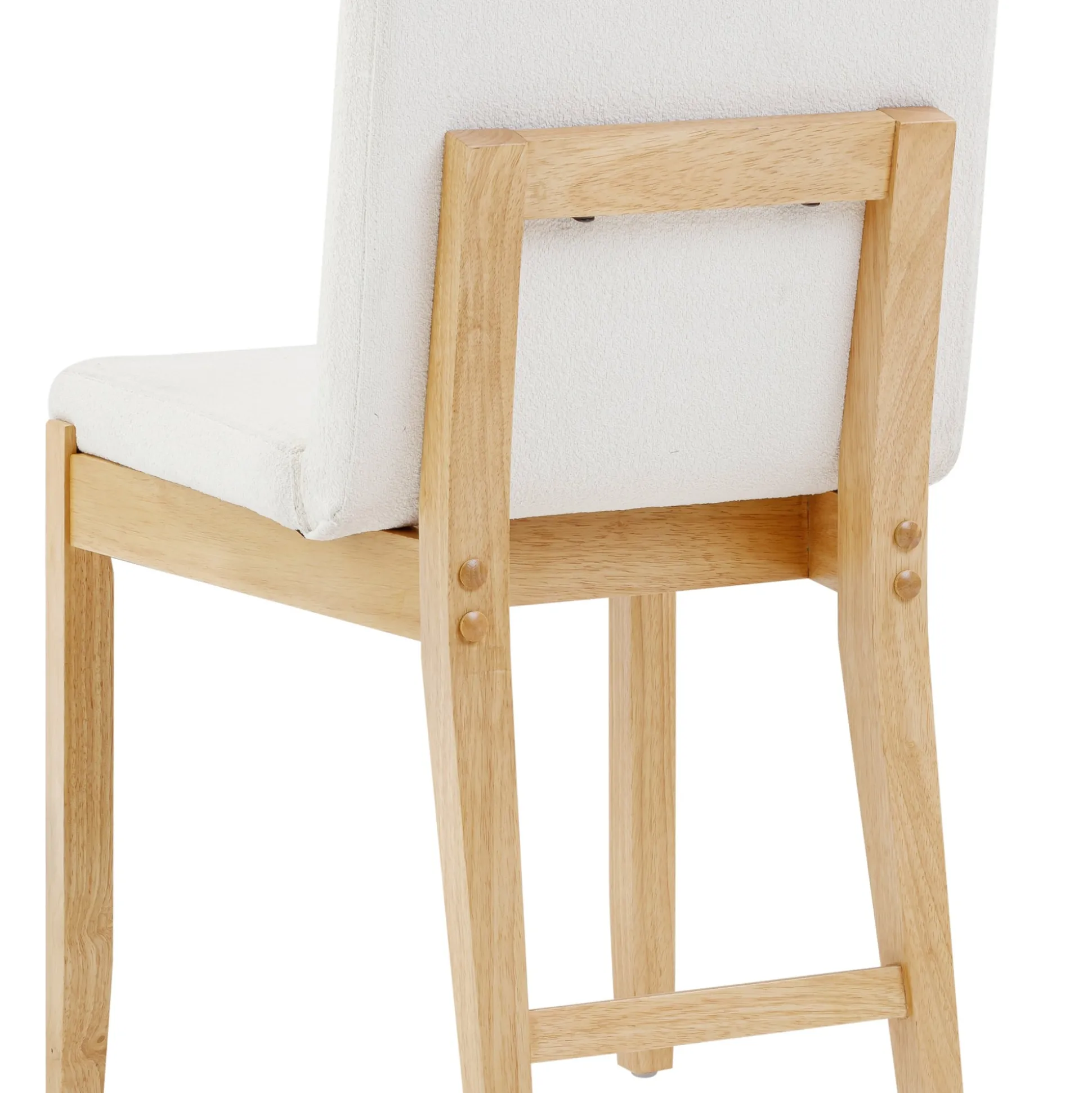 Modern Exposed Back Dining Chair (Set of 6)