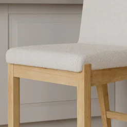 Modern Exposed Back Dining Chair (Set of 2)