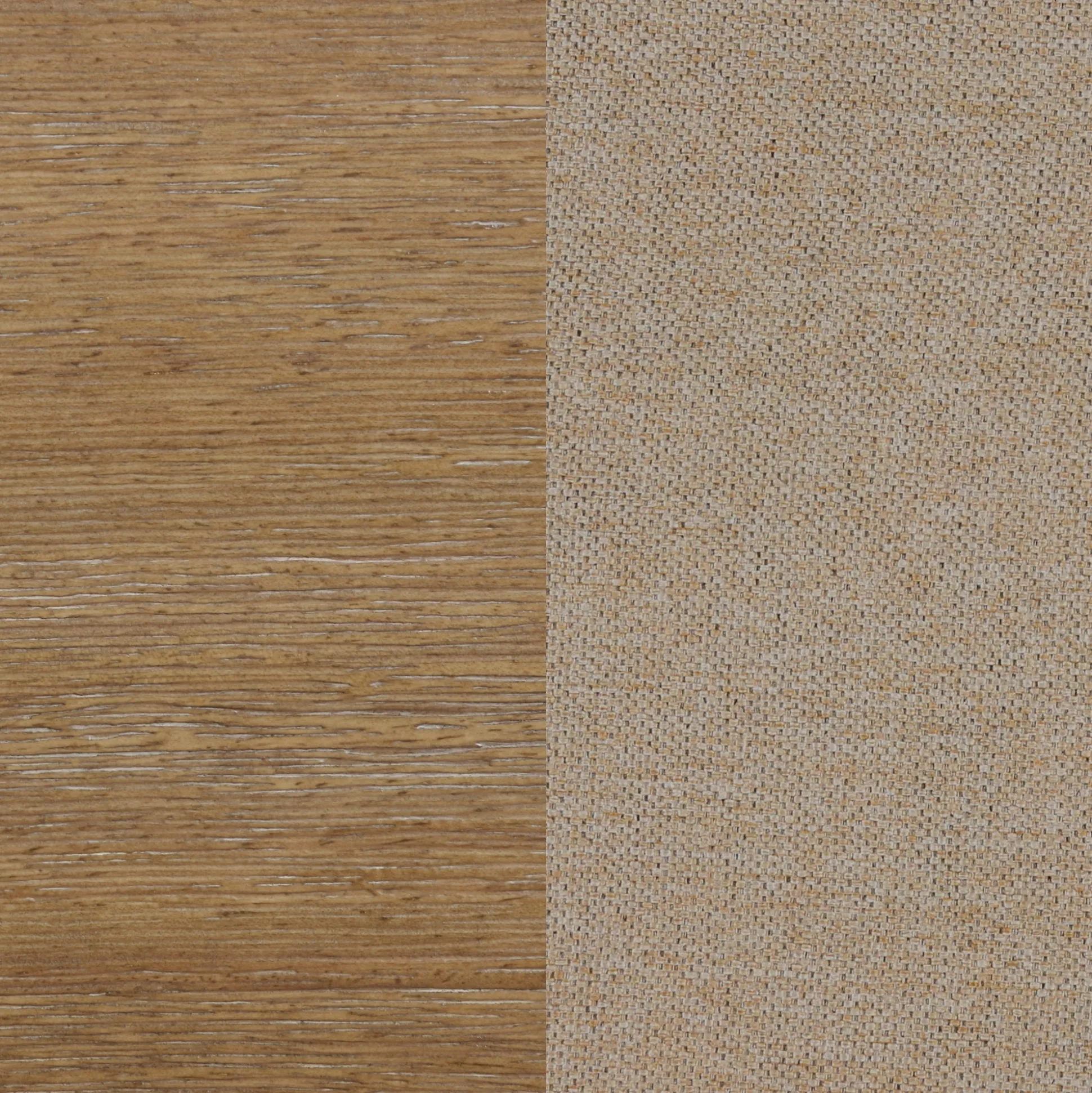 Scandinavian 2-Pack Dining Chair with Back Light Brown