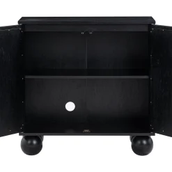 Seagrass Arched TV Console Cabinet for TVs up to 65