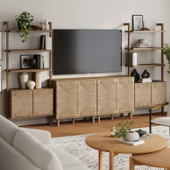 Seagrass Entertainment Center Brown