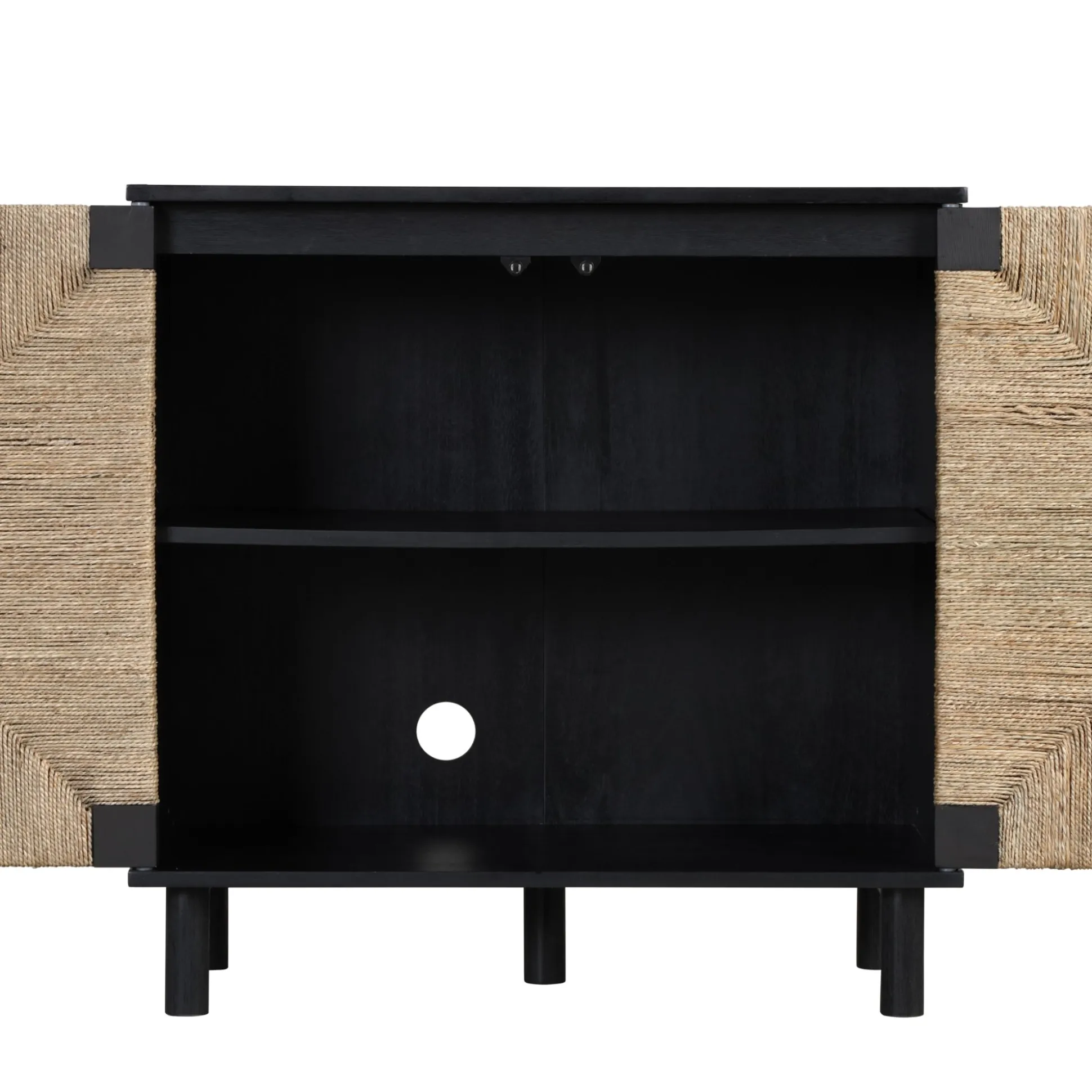 Seagrass Entertainment Center Black
