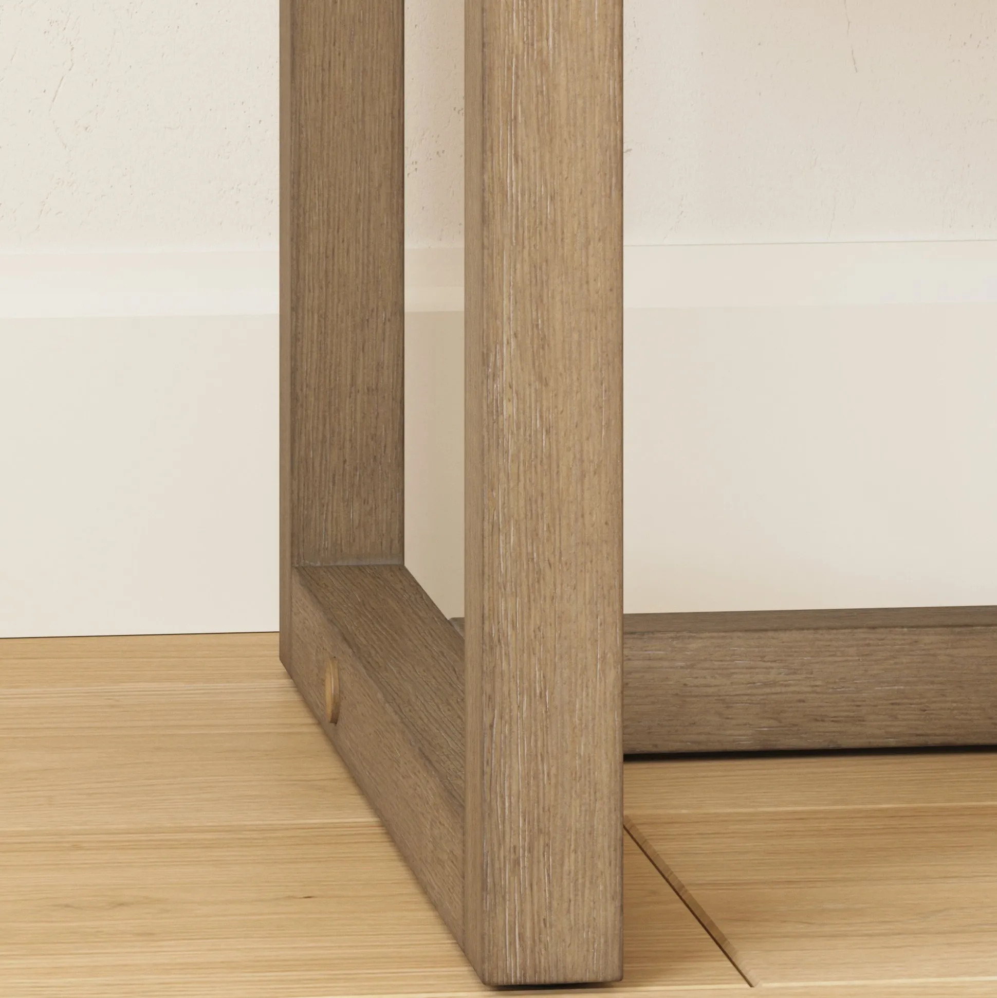 Wood Modern Farmhouse Nightstands (Set of 2)