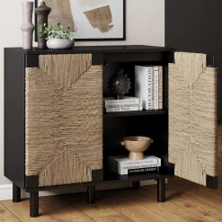 Wood TV Console for TVs up to 100